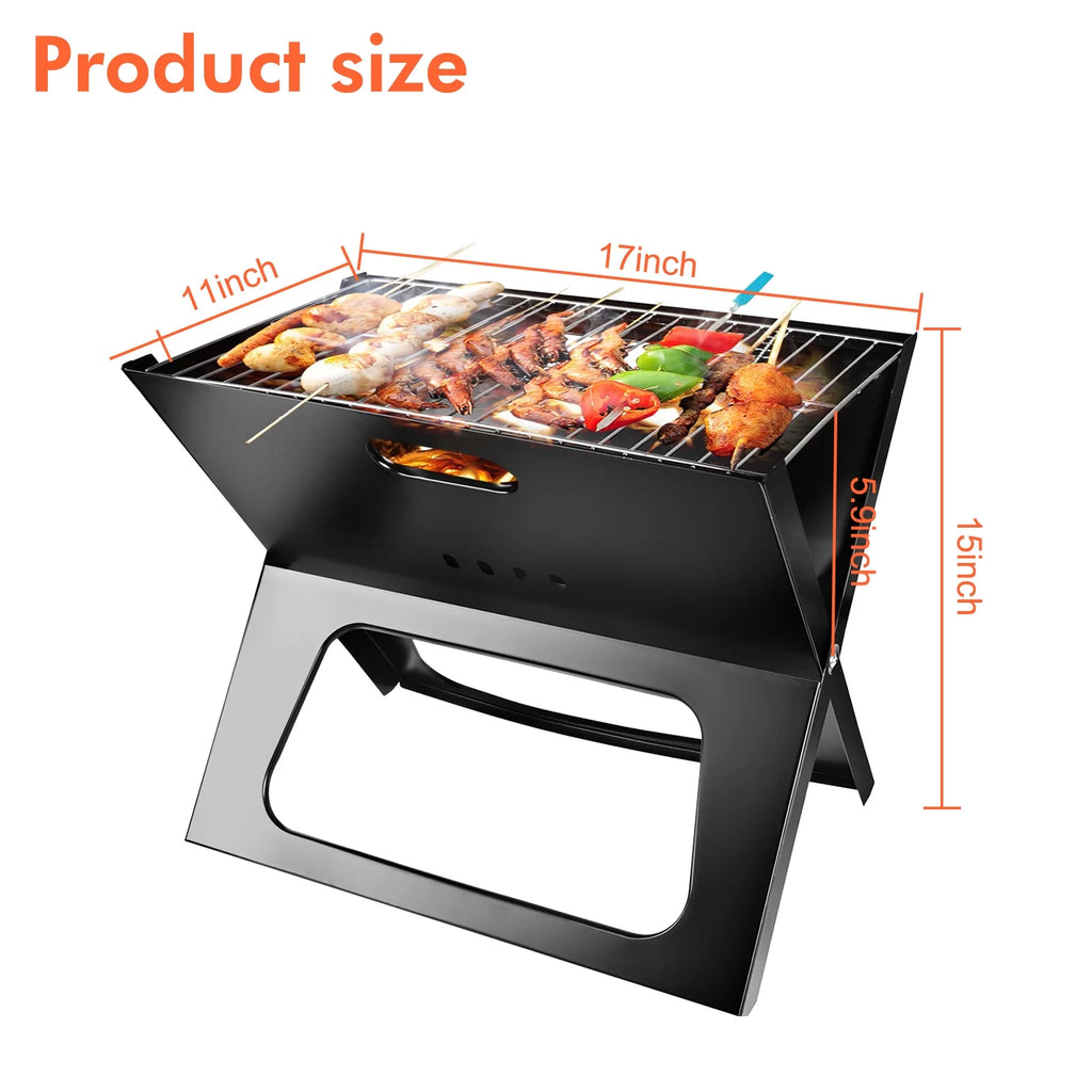 Portable Foldable Charcoal BBQ Grill M878