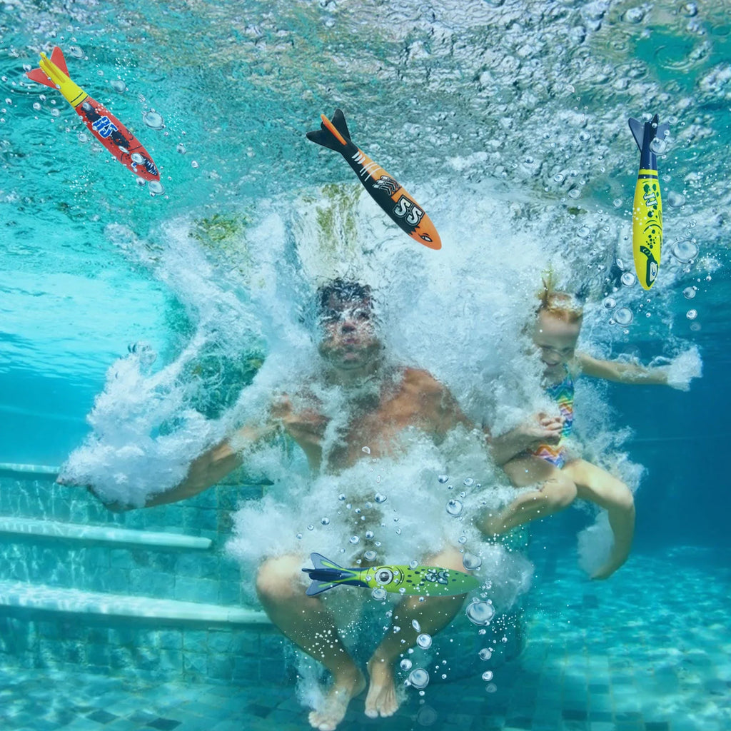Colorful Diving Pool Sink Ring Toy E984732