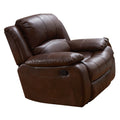 Bonded Leather Reclining Sofa P5958