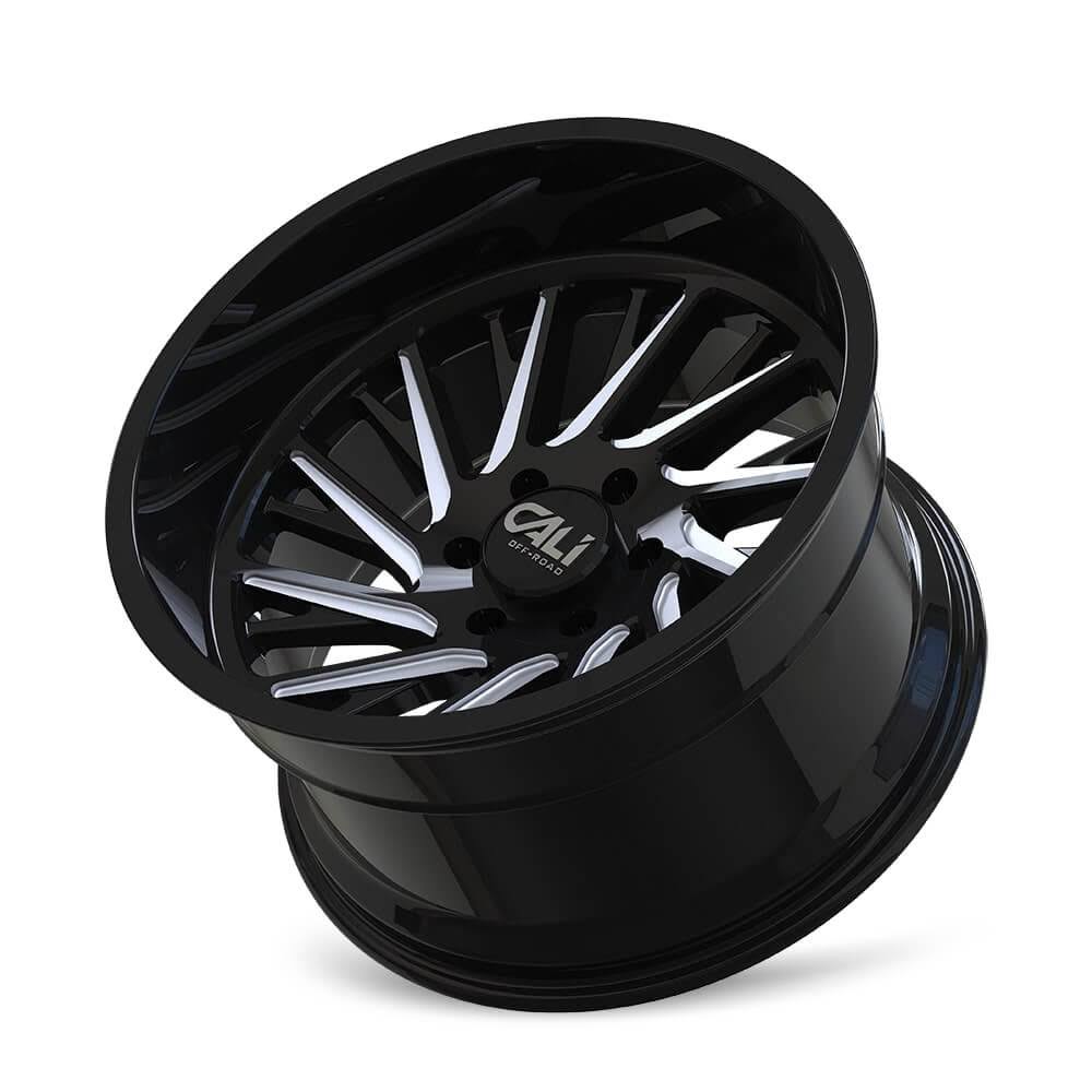 22x12 8x170 Black Milled Wheel P889064