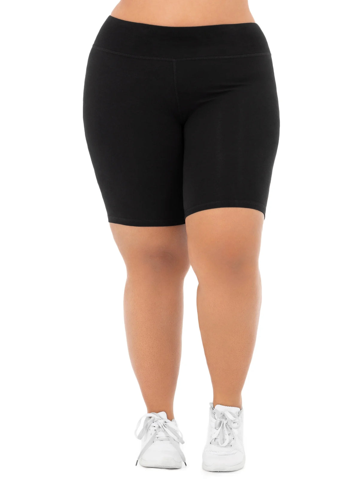 Women's Plus Size Bike Short, 2-Pack Z775