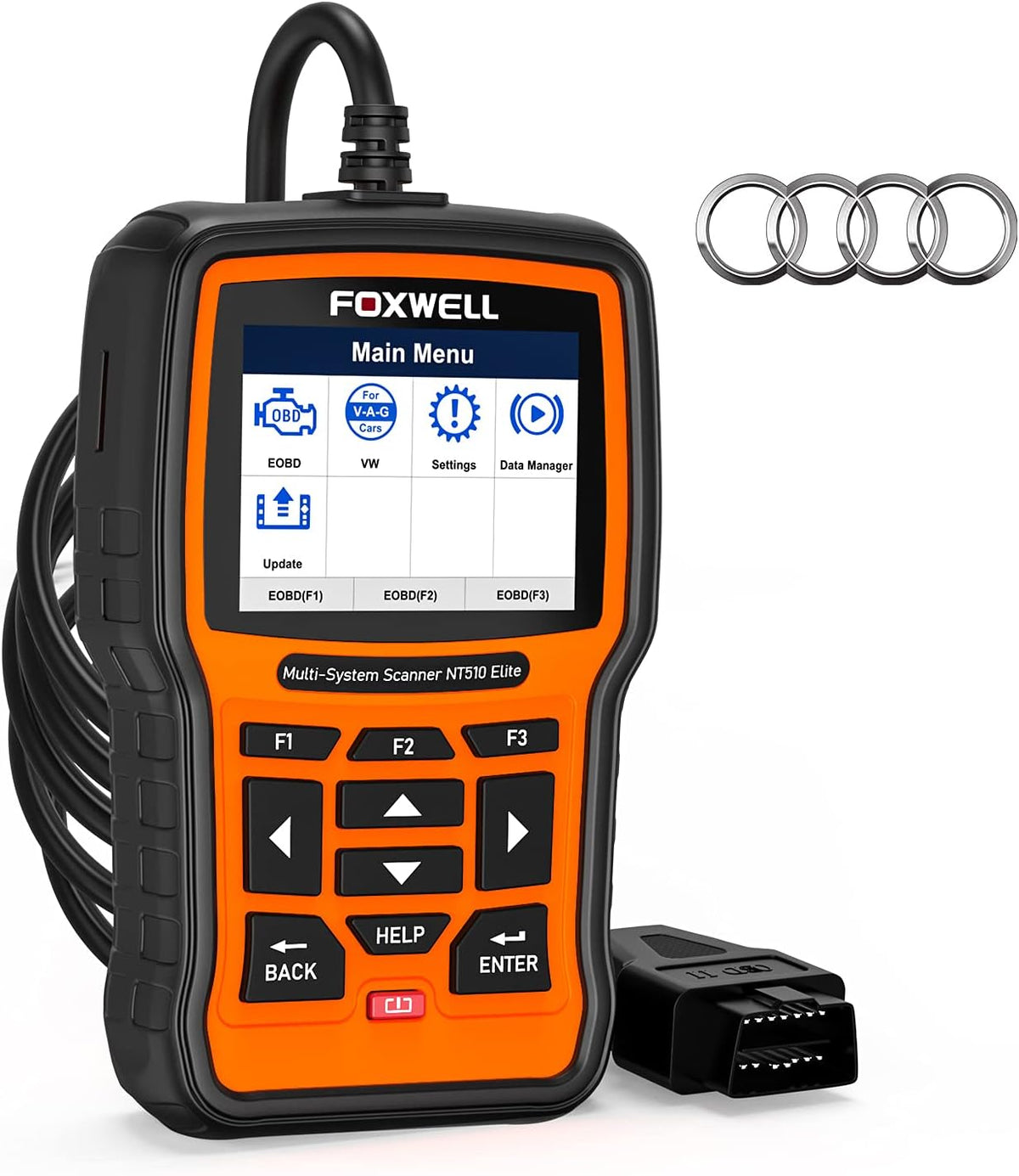 VAG OBD2 Diagnostic Tool Scanner with ABS SAS EPB TPMS Oil Light Reset H21162