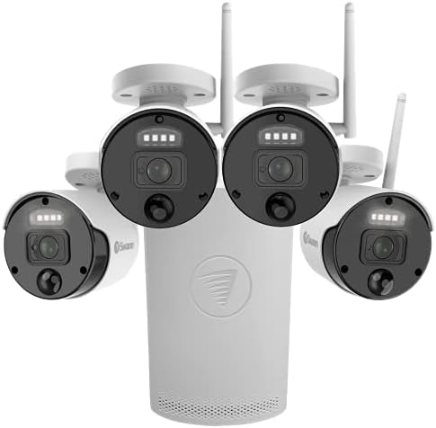 4 Camera 4 Channel 1080p Wi-Fi NVR Security System with 1TB HDD N2800