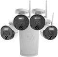 4 Camera 4 Channel 1080p Wi-Fi NVR Security System with 1TB HDD N2800
