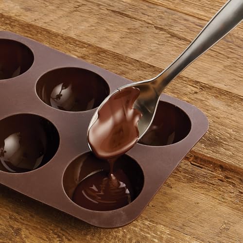 Non-Stick Silicone Semi Sphere Forms Set of 2 S728