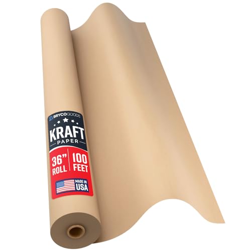 Brown Kraft Paper Roll 36" x 1200" S23226