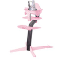 Pink Black Oak Highchair C8083