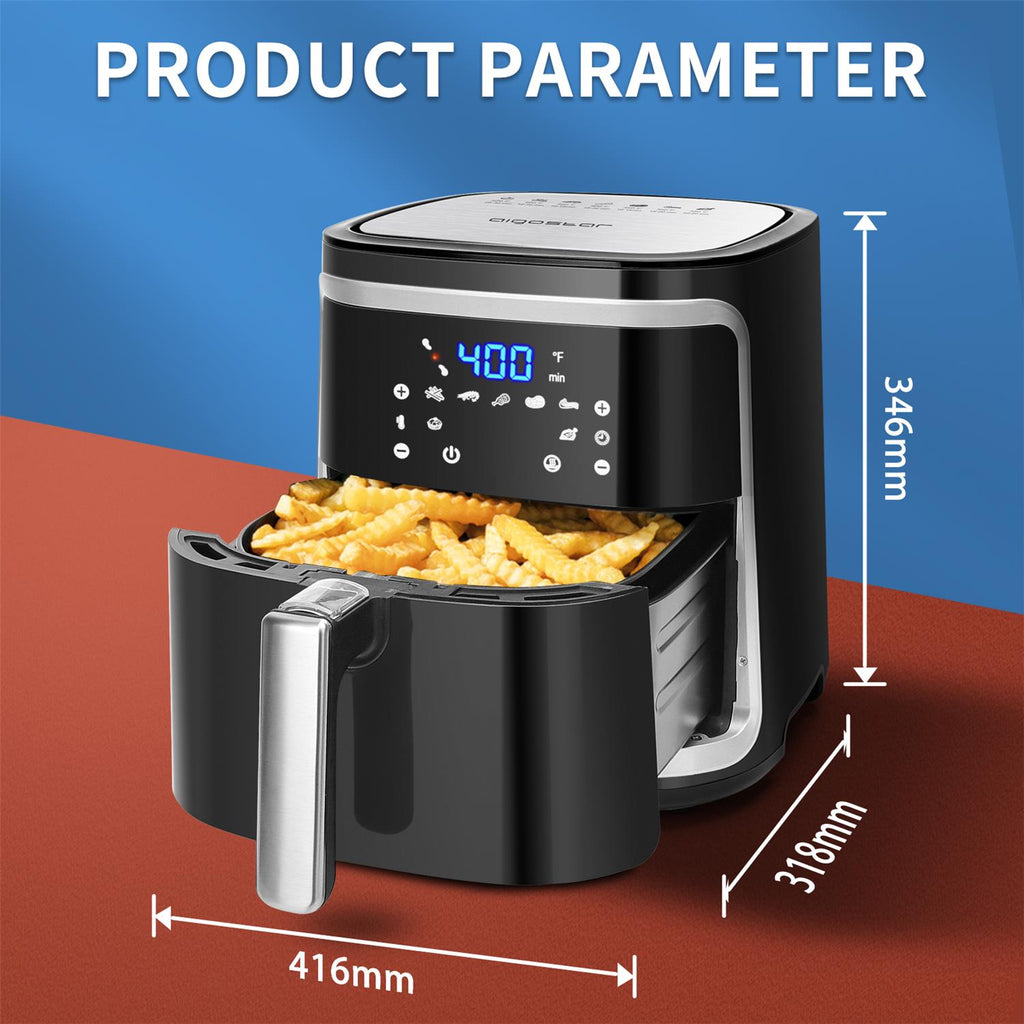 12-in-1 Smart WiFi Air Fryer 7.4 QT, Black C490869
