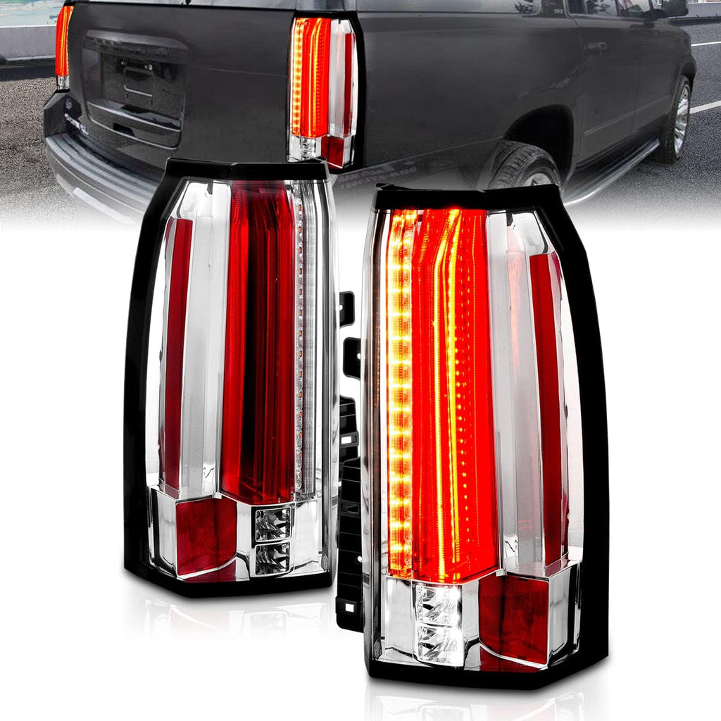 Black LED Parking Light Bar Brake and Reverse Tail Lights U770