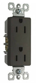15A Tamper Resistant Receptacle Bronze C163
