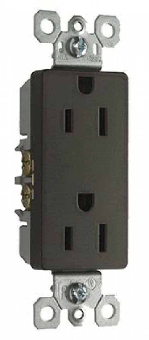 15A Tamper Resistant Receptacle Bronze C163