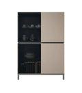 2 Door China Cabinet with Glass Door C7518