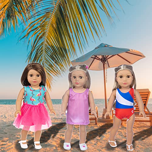 10 Sets 18 Inch Doll Clothes and Accessories E6787