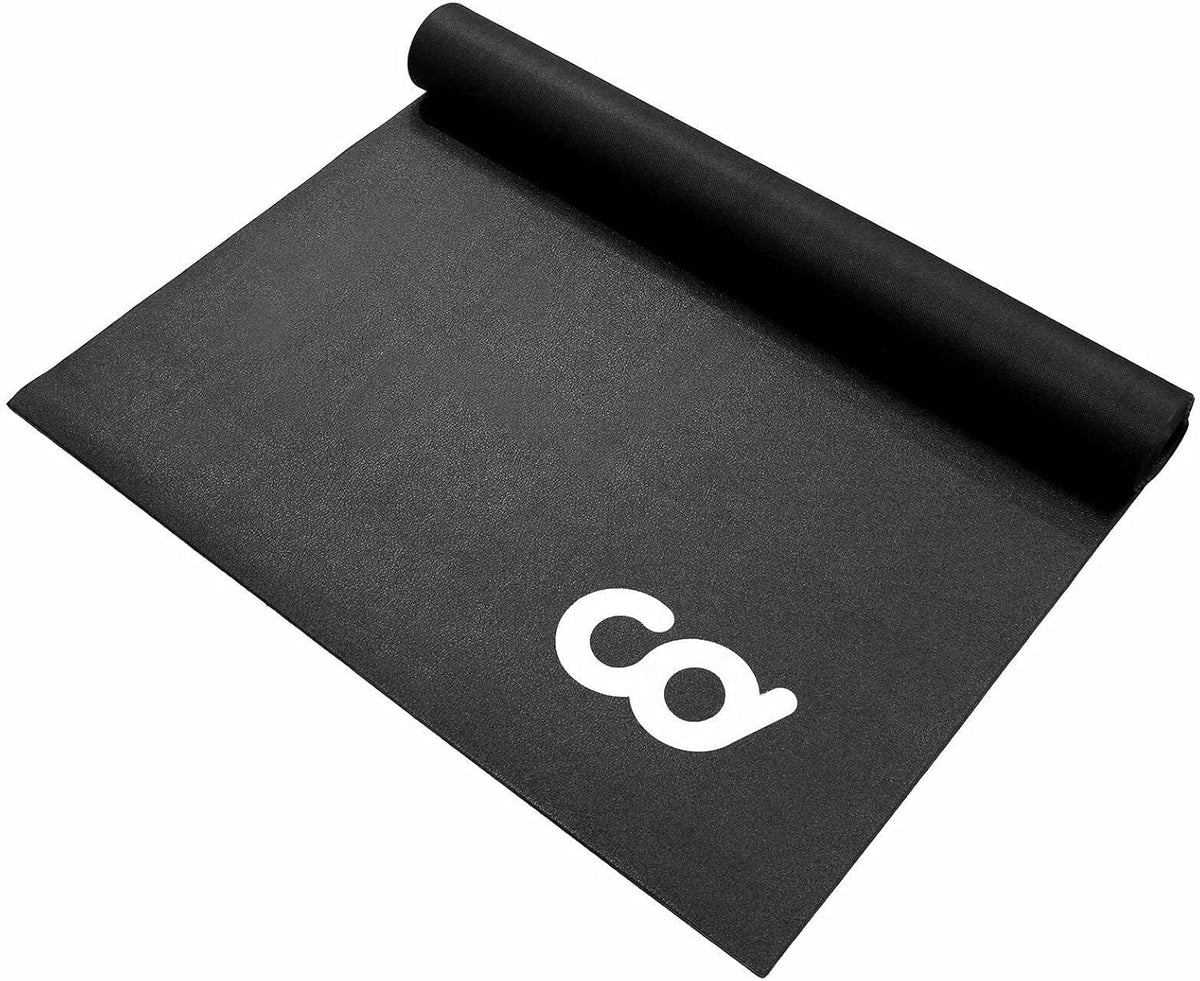 Bicycle Mat 30x60 or 30x72 for Trainer Hardwood Floor Carpet Protection Indoor Cycling Stationary Spin Bikes Thick Mats Exercise Equipment Treadmill J3673