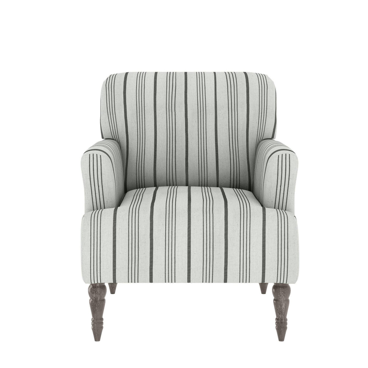 Dark Gray Polyester Blend Armchair X7599
