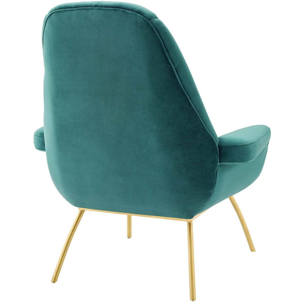 Dusty Rose Velvet Accent Armchair E458