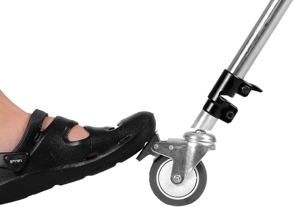 25mm Swivel Caster Wheels with Brake for C Stand (3pcs) D92589