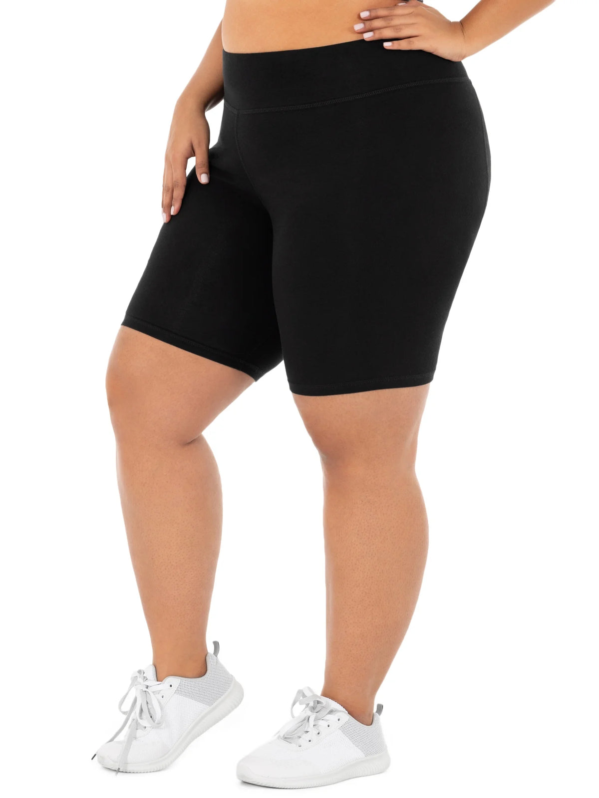 Women's Plus Size Bike Short, 2-Pack Z775