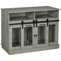 Large Dog Crate Furniture with Shelves Y86593