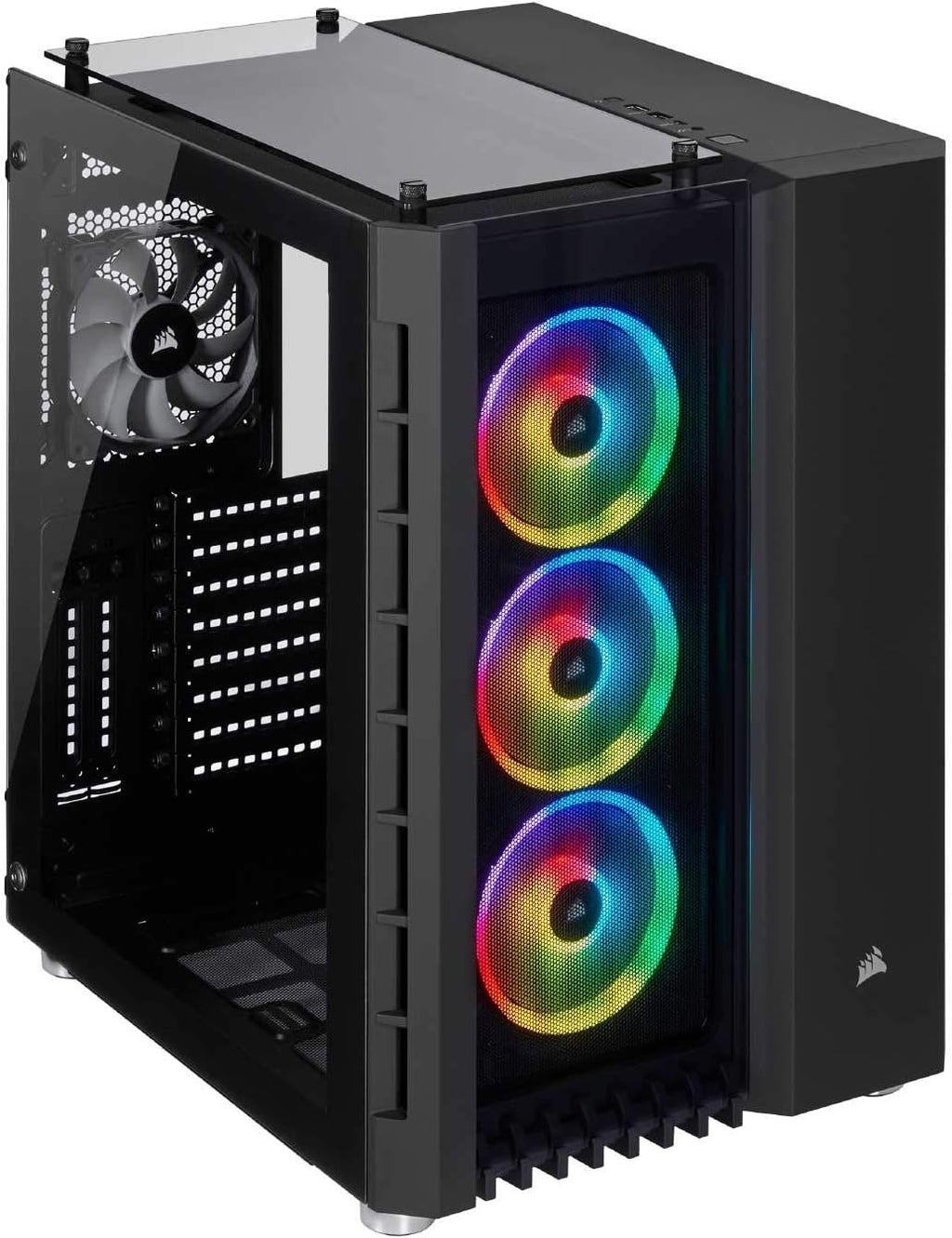 Black Tempered Glass ATX Smart Case G57835