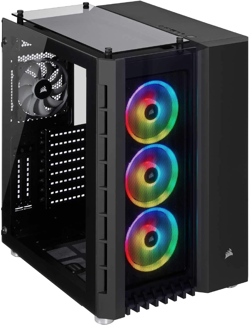 Black Tempered Glass ATX Smart Case G57835