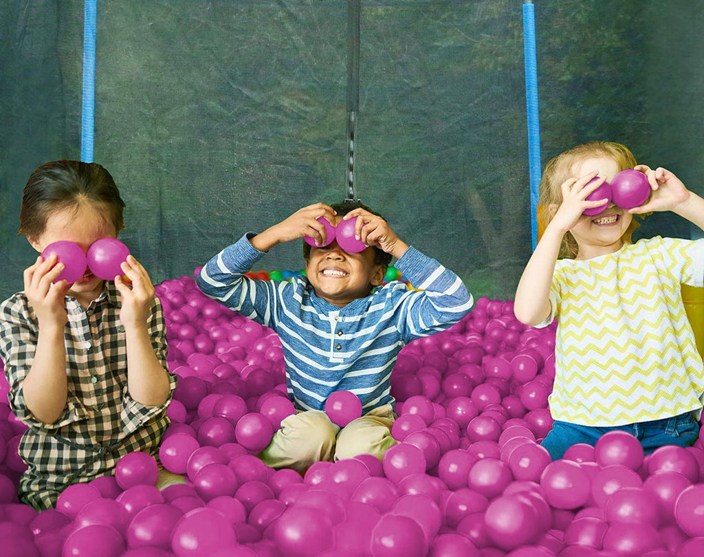 100 Pack Bubble Gum Plastic Trampoline Pit Balls T274119