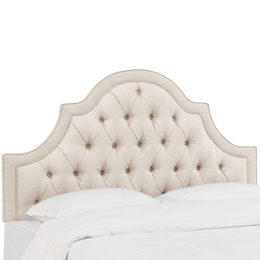 Twin Linen Tufted Headboard R8280