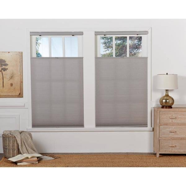 Gray Cloud 1in. Cordless Light Filter Cellular Shade J488119