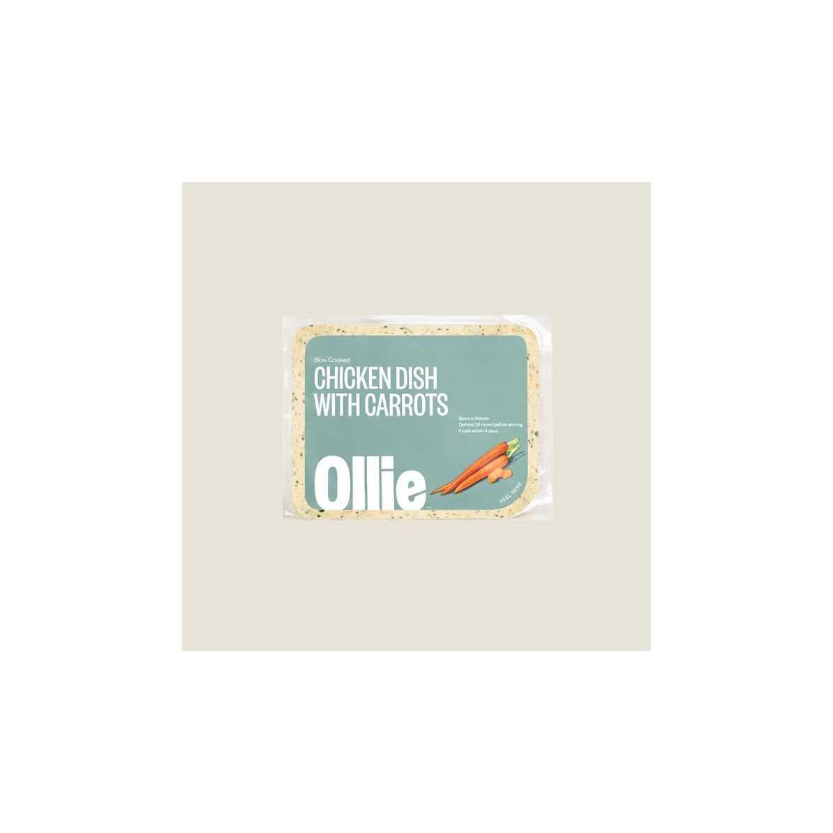 Chicken Dish with Carrots Frozen Dog Food T548670