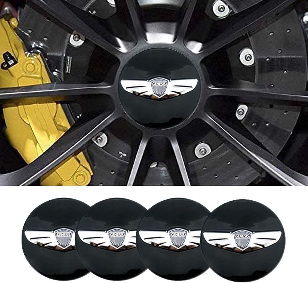 4 x 2.22inch ABS Wheel Center Cap Sticker I95457