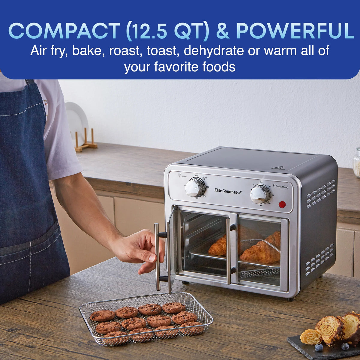 Stainless Steel Air Fryer L8489