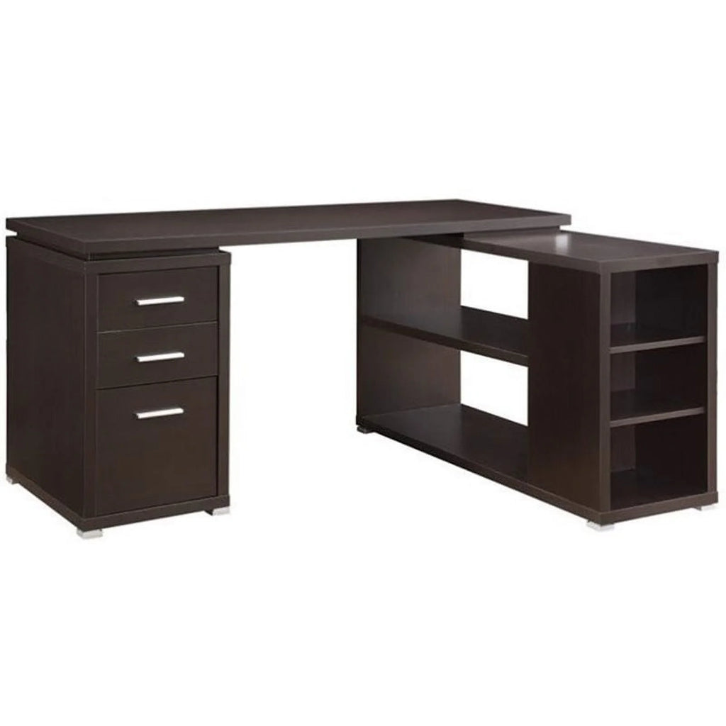 2 Piece L Shaped Writing Desk and Executive Office Chair M669