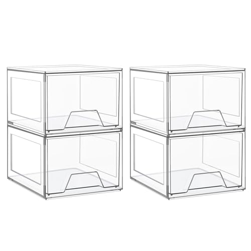 4 Pack Stackable Acrylic Drawer Organizer T789808