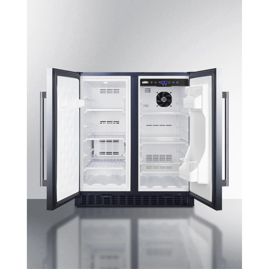 29.5-inch 5.4 cu.ft. Convertible Undercounter Refrigerator with Freezer G837