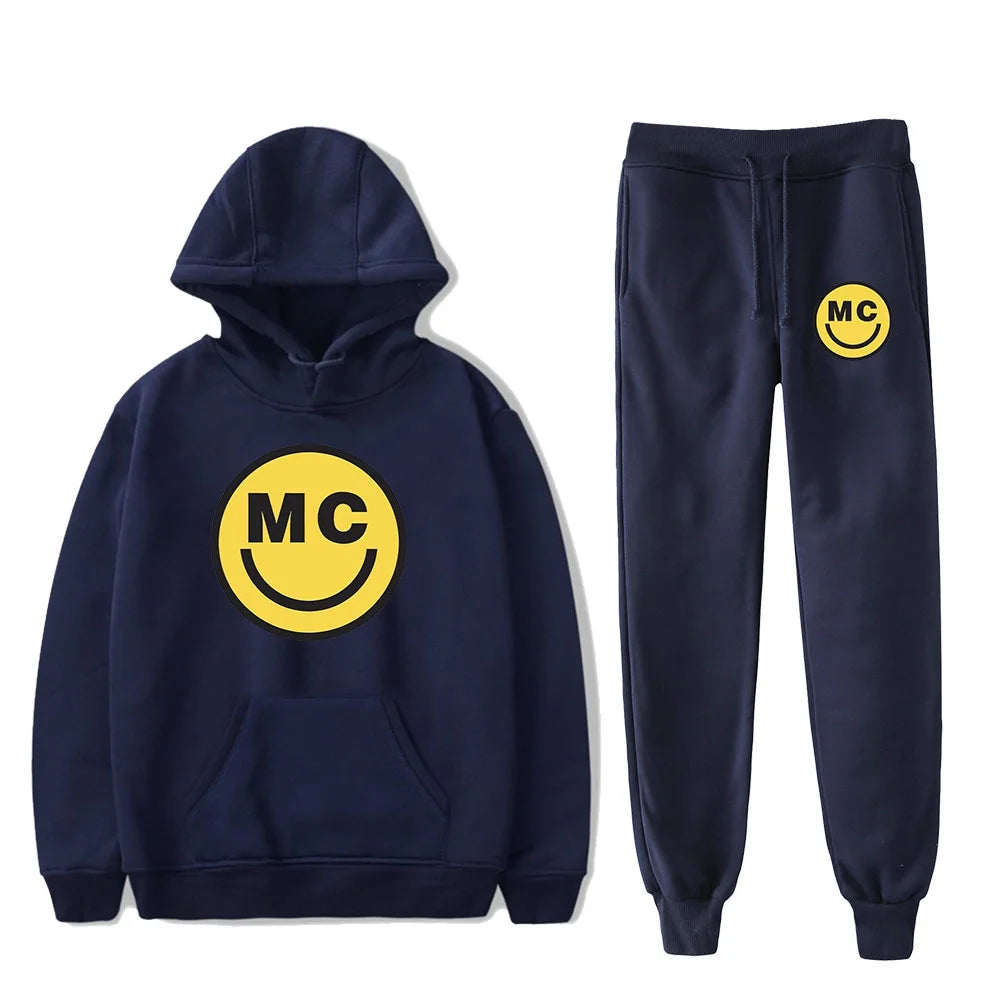 Drawstring Pocket Hoodies Sweatshirt G9413