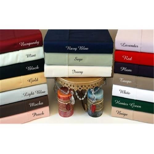 Sage Solid Egyptian Cotton Duvet Cover Set W468047