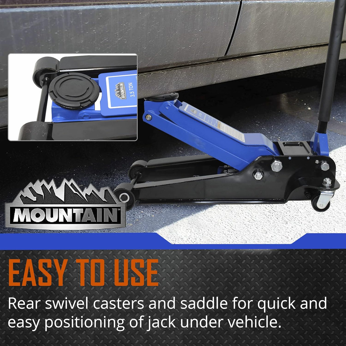 3.5 Ton Heavy Duty Steel Service Jack Q9423
