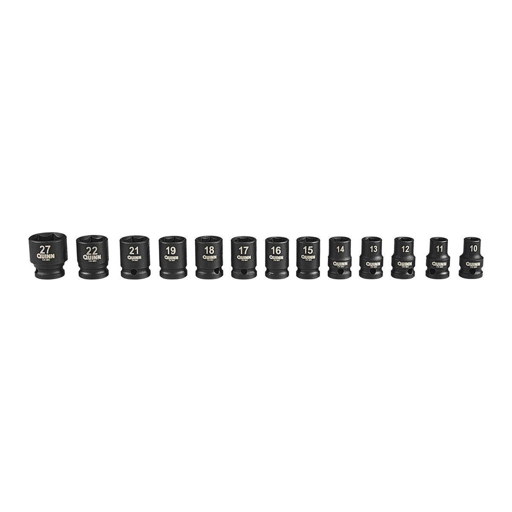 1/2 in. Drive Metric Impact Socket Set, 13-Piece C35612