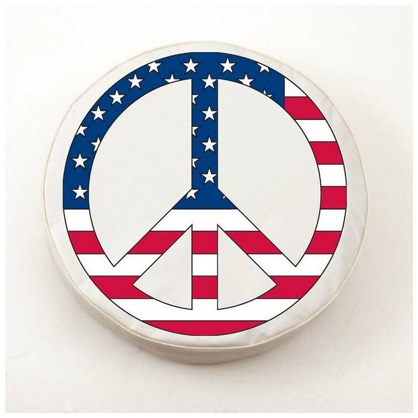 Peace Sign Tire Cover H27116