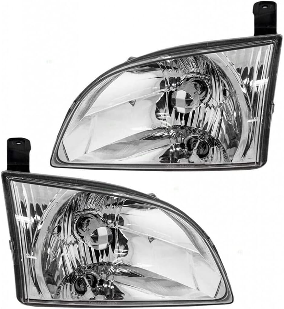Headlight Assembly Pair for Toyota Sienna 2001-2003 D2792