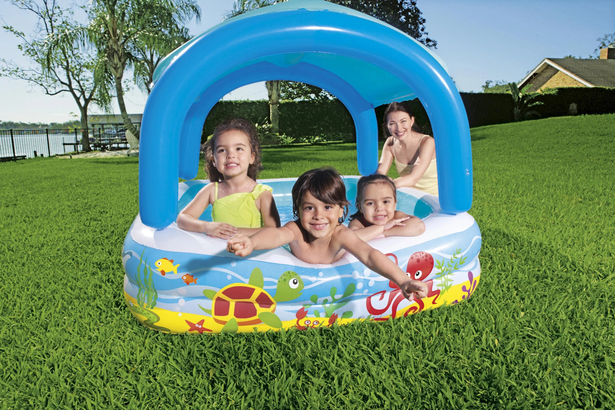 55 x 55 Inflatable Square Kiddie Pool C890933