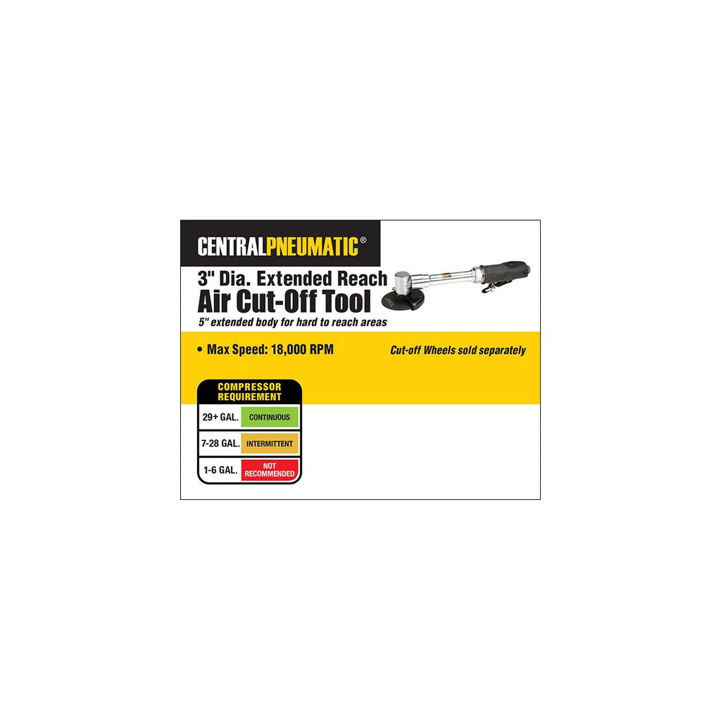 3 in. High-Speed Extended-Reach Air Cut-Off Tool V223