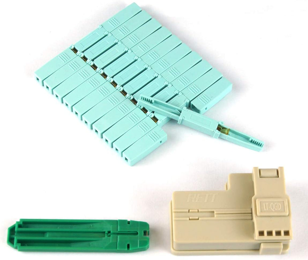 10pcs Fiber Optic Quick Connectors with Tools M62921