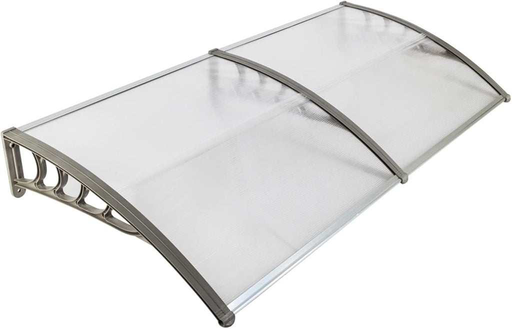 100 x 80 White and Black Awning Canopy Pack of 2 S182420