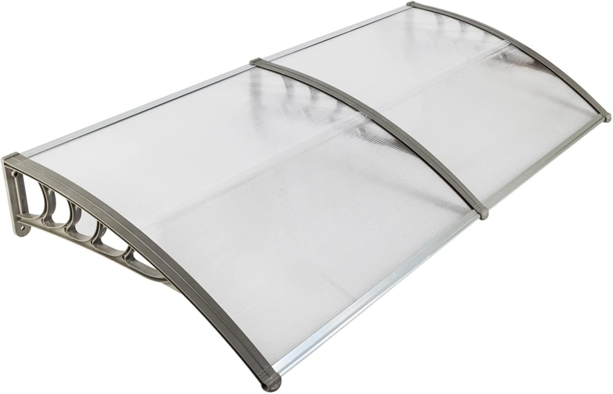 100 x 80 White and Black Awning Canopy Pack of 2 S182420