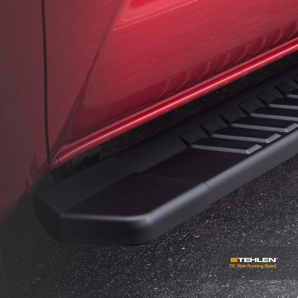Matte Black Aluminum Running Boards T546