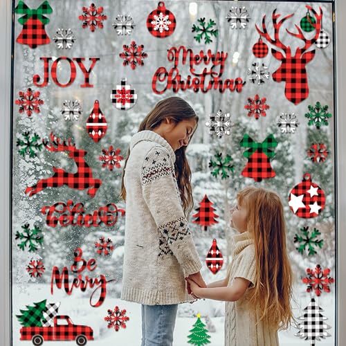 Winter Window Clings Decals Stickers E2461
