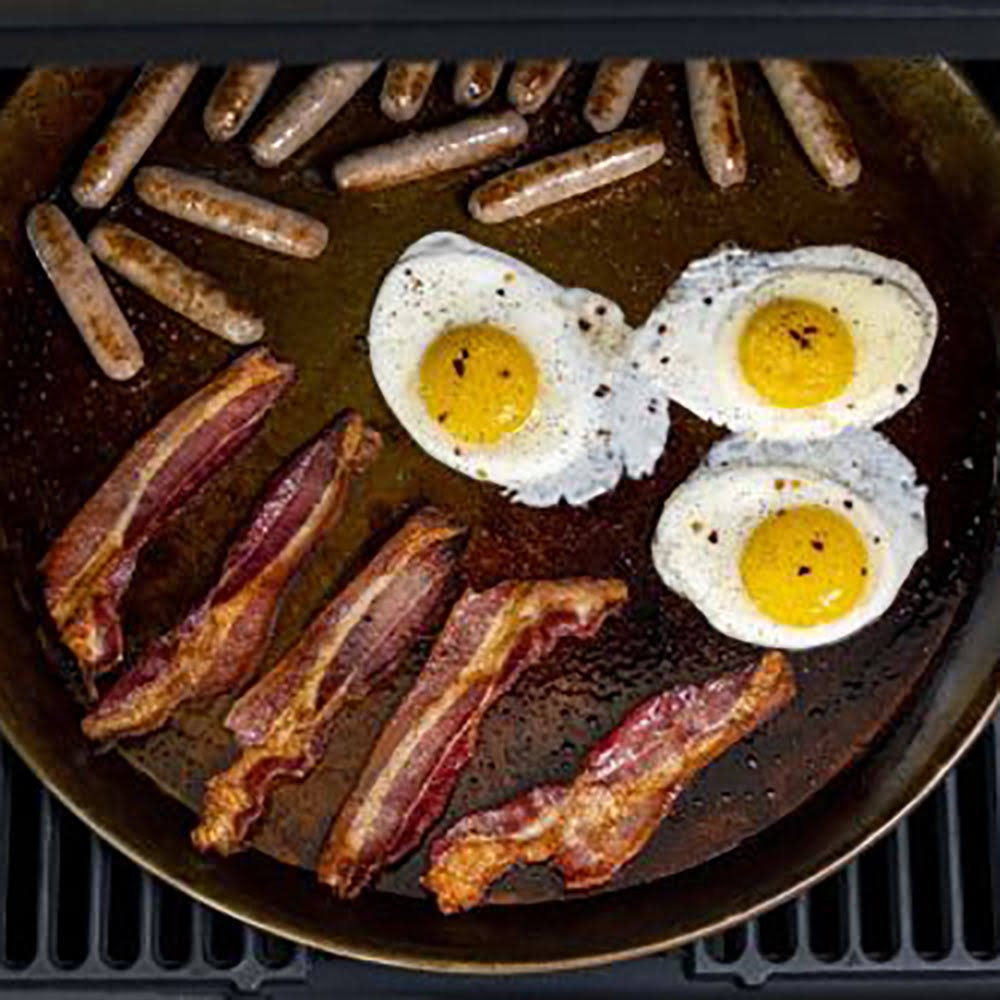 19-inch Carbon Steel Griddle, Black C655