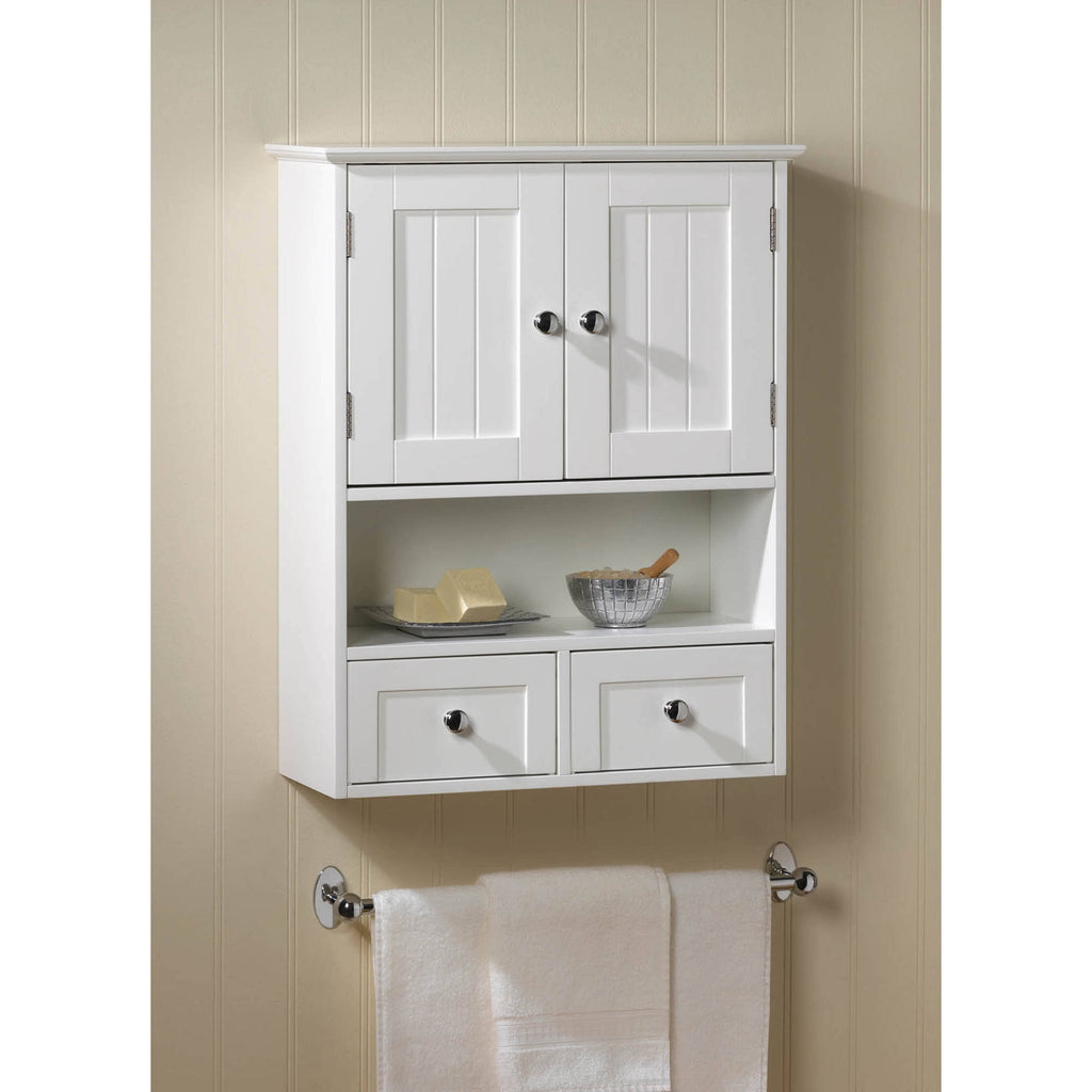 White Wall Cabinet G377