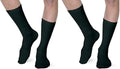 Black Mild Compression Diabetic Socks Size 12-14 XL Pack of 2 B4378